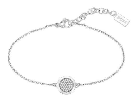 Beautiful steel bracelet with Medallion crystals 1580299