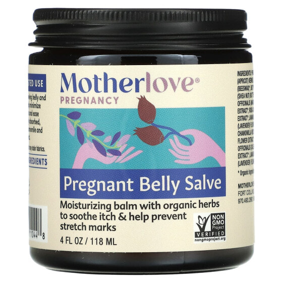 Pregnancy, Pregnant Belly Salve, 4 fl oz (118 ml)