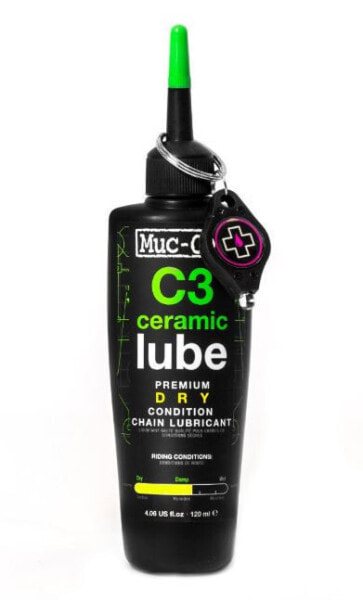 TORNADO Керамическое сухое смазочное масло MUC-OFF C3 Ceramic Lube Dry Lubricant - 120ml