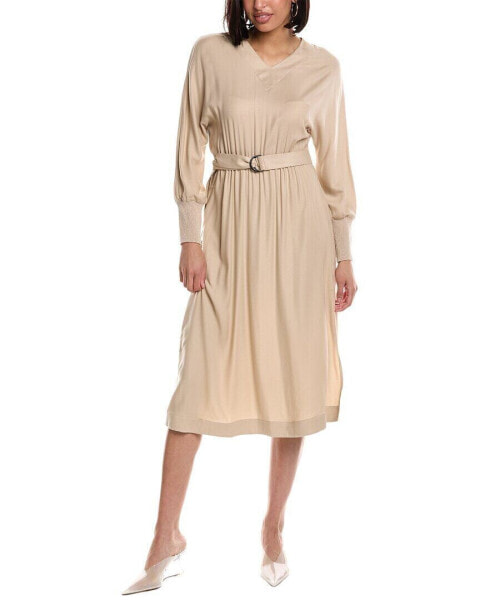 Peserico Wool-Blend Midi Dress Women's