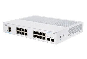 Cisco CBS250-16T-2G-EU - Управляемый - L2/L3 - Гигабитный Ethernet (10/100/1000) - Монтаж в стойку