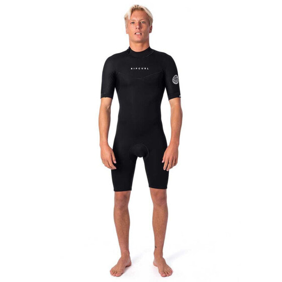 RIP CURL D Patrol 2 mm Spring Short Sleeve Back Zip Neoprene Suit