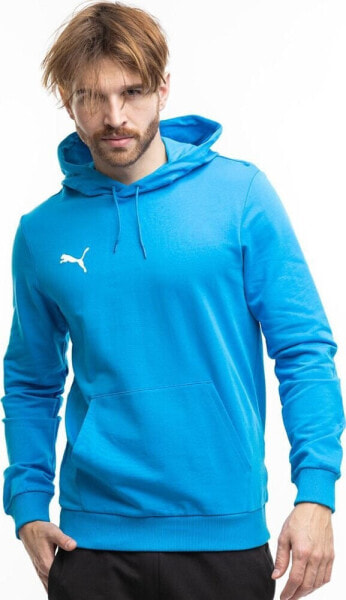 Puma Bluza męska Puma Team Goal Casuals Hoody niebieska 658618 02 M