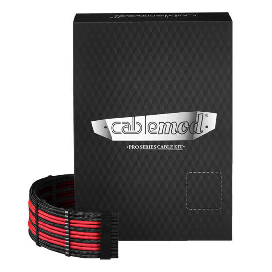 CableMod PRO ModMesh RT ASUS/Seasonic/Phanteks Cable Kits - schwarz/rot