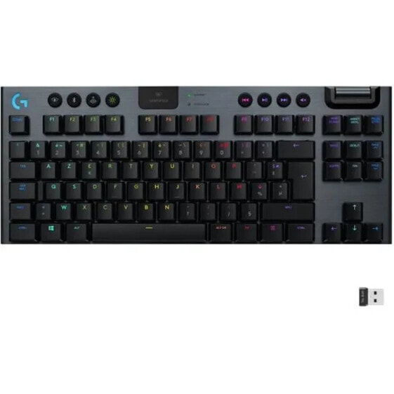 Logitech G915 TKL LIGHTSPEED RGB Mechanische Gaming-Tastatur, Kabellos, Keine Zifferntastatur - GL Clicky