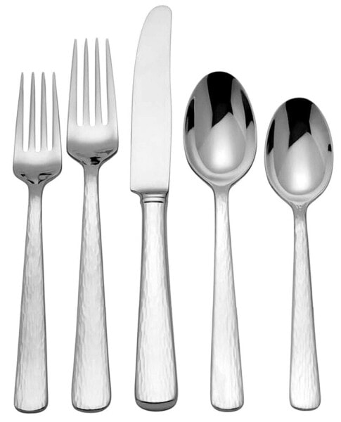 Silver Echo 5-Piece Place Setting