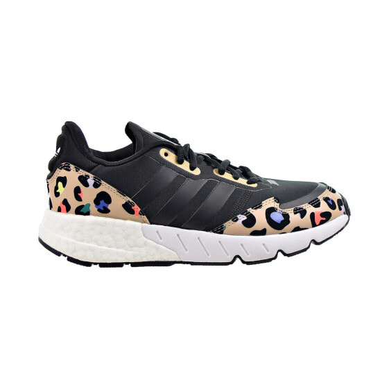 Adidas ZX 1K Boost "Leopard Print" Women's Shoes Core Black-Pale Nude H00669