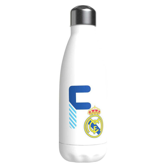 Бутылка для воды Real Madrid с инициалом F из нержавеющей стали 550 мл