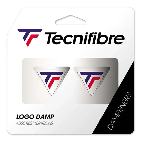 Виброгаситель для большого тенниса Tecnifibre Logo Tennisutherland с высоким коэффициентом затухания, приятное ощущение пота при ударе.