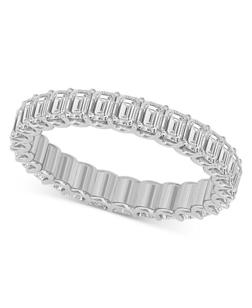 Diamond Emerald-Cut Eternity Band (2 ct. t.w.) in Platinum or 14k Gold