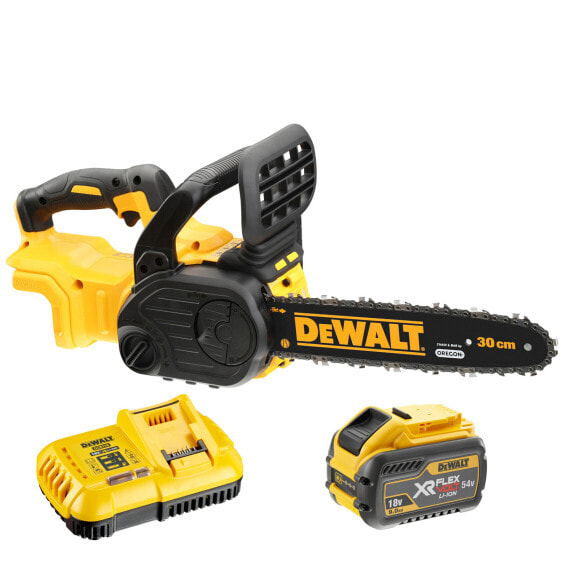 DeWALT Kettensäge 18V DCM565 + Akku 9,0 Ah + DCB118