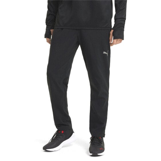 Puma Favorite Tapered Running Pants Mens Black Casual Athletic Bottoms 52021901