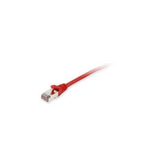 Equip Cat.6A S/FTP Patch Cable - 1.0m - Red - 1 m - Cat6a - S/FTP (S-STP) - RJ-45 - RJ-45