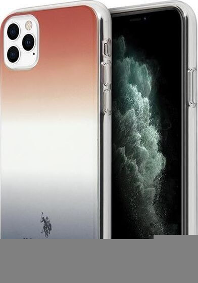 Чехол для смартфона U.S. Polo Assn US Polo USHCN65TRDGRB iPhone 11 Pro Max в градиентных тонах синего и красного