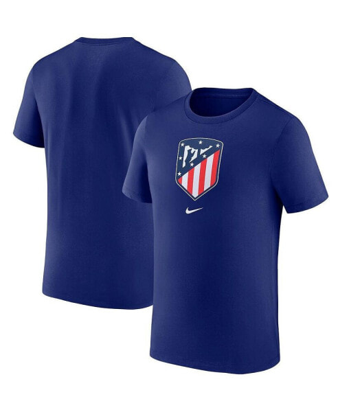 Men's Navy Atletico de Madrid Crest T-shirt