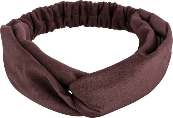 Stirnband braun Suede Twist