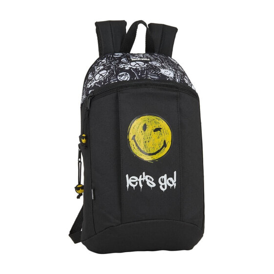 SAFTA Smiley World Grafitti Mini 10L Backpack