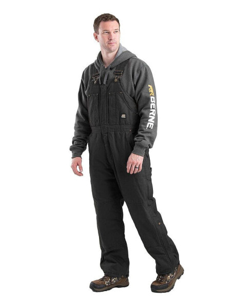 Men's Heartland Insulated Washed Duck Bib Overall