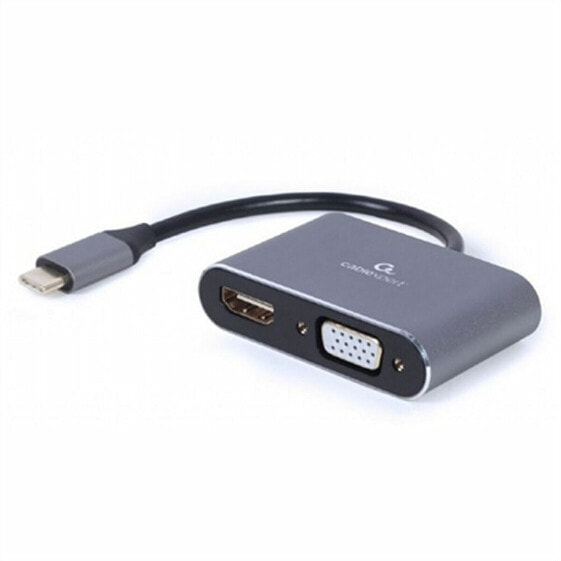 Адаптер USB - VGA/HDMI GEMBIRD A-USB3C-HDMIVGA-01