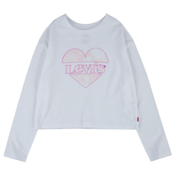 Футболка Levi's Kids с длинным рукавом Cropped