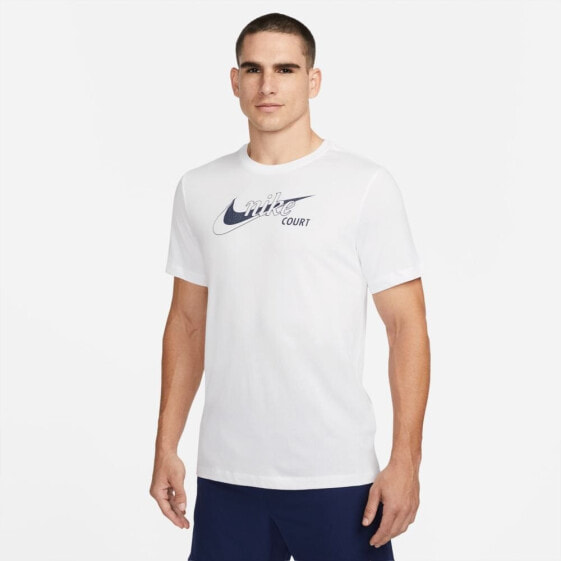 NIKE Court Dri Fit Swoosh short sleeve T-shirt