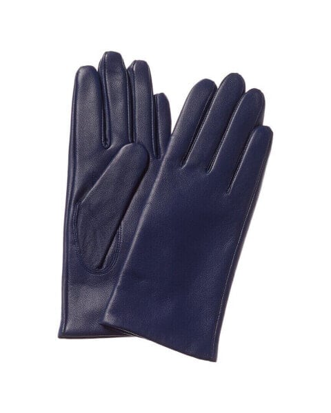 Phenix Cashmere-Lined Leather Gloves Women's