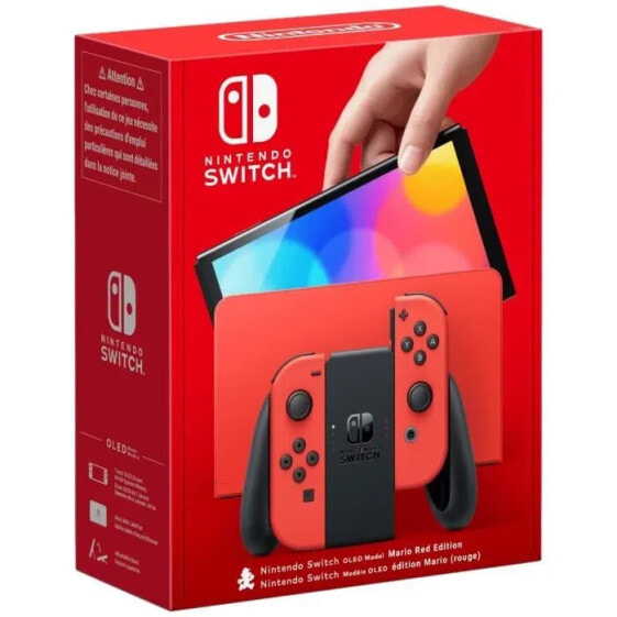 Игровая приставка Nintendo Switch-Konsole OLED-Modell Mario Limited Edition (Rot)