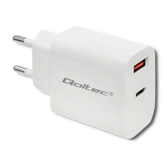 Wall Charger Qoltec 51714 White 18 W