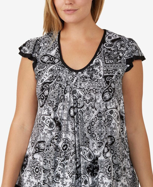 Plus Size Yours to Love Short Sleeve Top