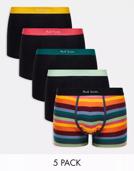 Paul Smith 5 pack trunks in multi