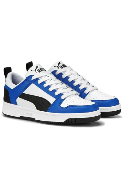 Rebound Layup Lo Sl Jr 370490-19 Sneakers Unisex Spor Ayakkabı Beyaz-mavi