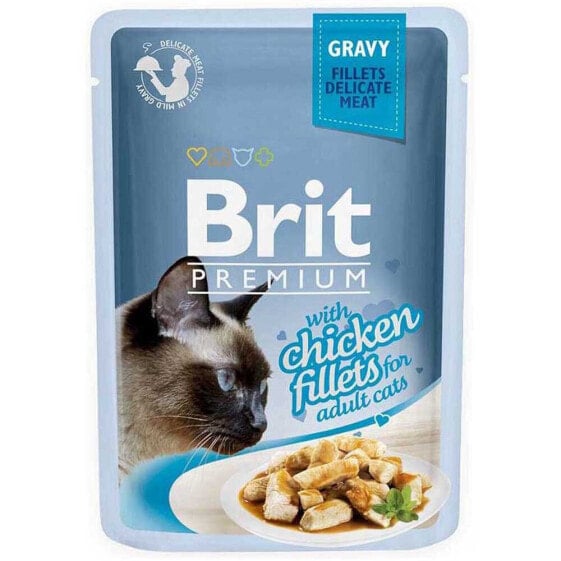 BRIT Premium With Chicken Fillets 85g Wet Cat Food