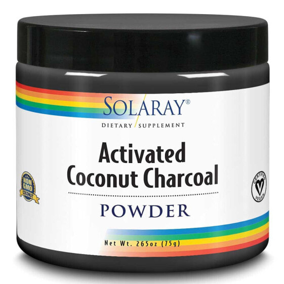 SOLARAY Activated Coconut Charcoal 150gr