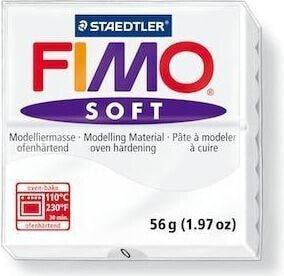 Масса для лепки STAEDTLER Masa Fimo Soft 56г белый (185276)