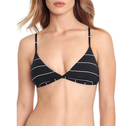 Polo Ralph Lauren 286252 Women Striped Lined Swim Top Separates, Size B/W Small