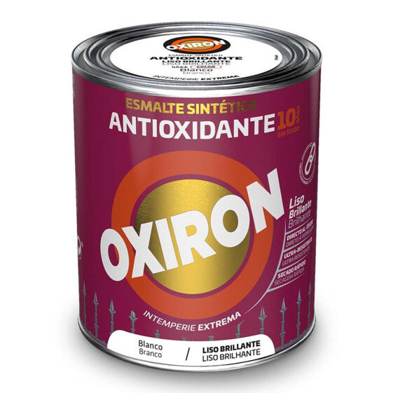 Synthetic enamel paint Oxiron 5809078 Metal Shiny White 750 ml