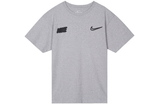 Футболка мужская Nike CW5583-902 серого цвета