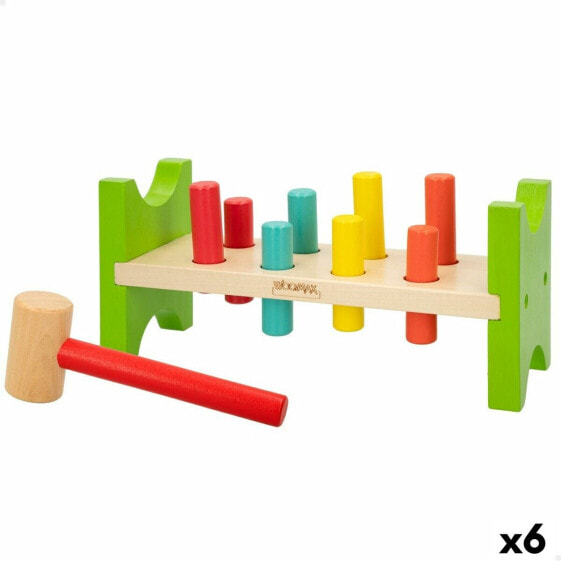 Развивающая игрушка WooMax Игра на ловкость 10 Предметов 26 x 12 x 9 см (6 штук)