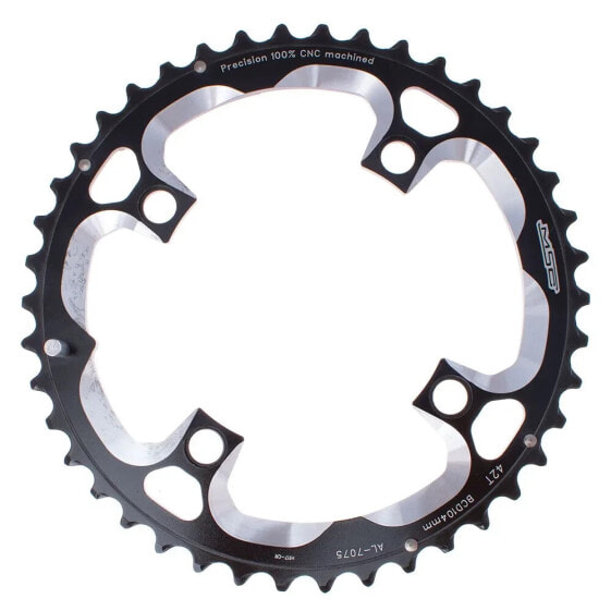 MSC CNC Alu7075 4 Arm 104 BCD PL42TC chainring