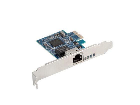 Lanberg PCE-1GB-001 - Internal - Wired - PCI Express - Ethernet - 1000 Mbit/s - Green