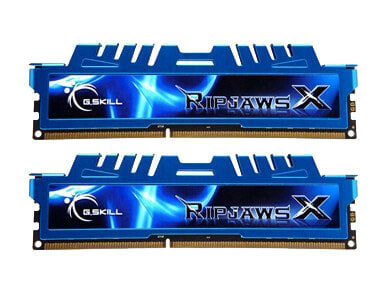 G.Skill RipjawsX 8GB (4GBx2) DDR3-2400 MHz - 8 GB - 2 x 4 GB - DDR3 - 2400 MHz - 240-pin DIMM - Оперативная память