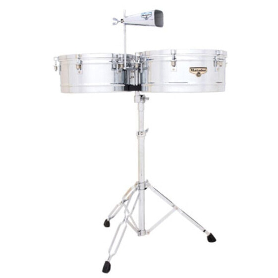 Latin Percussion M257 Matador Timbales 14"/15" (Chrome)