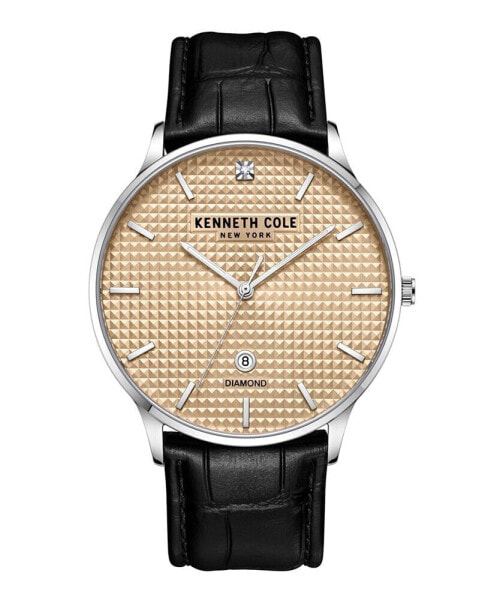 Часы Kenneth Cole Diamond Accent Black 42mm