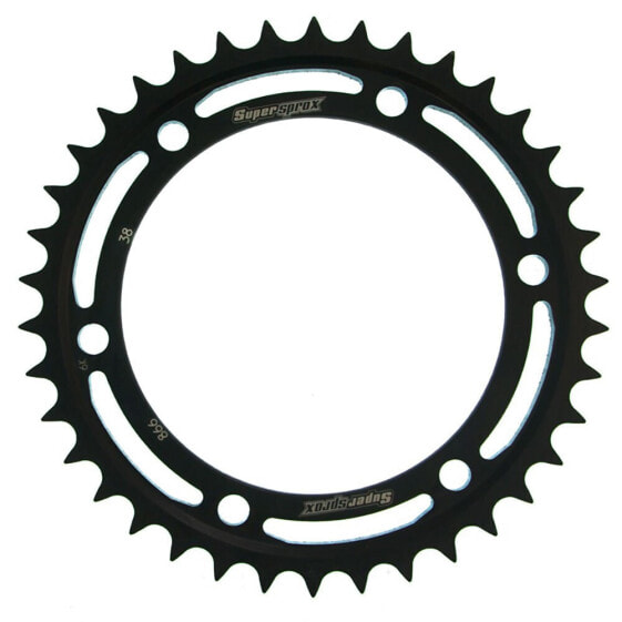 SUPERSPROX Steel Yamaha 532x38 RFE866X38BLK Rear Sprocket