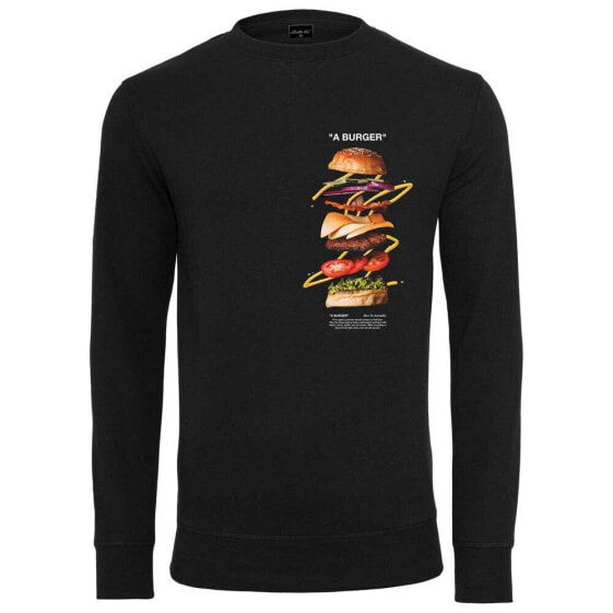 MISTER TEE A Burger long sleeve T-shirt