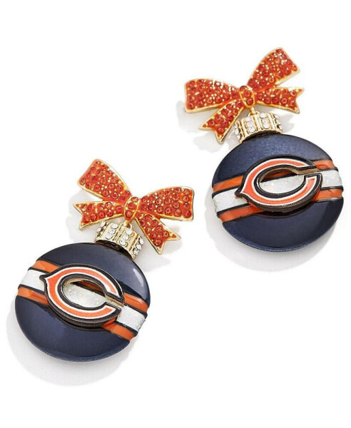 Women's Chicago Bears Ornament Earrings