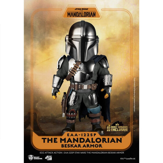 STAR WARS The Mandalorian Beskar Armor Special Edition Egg Attack Figure