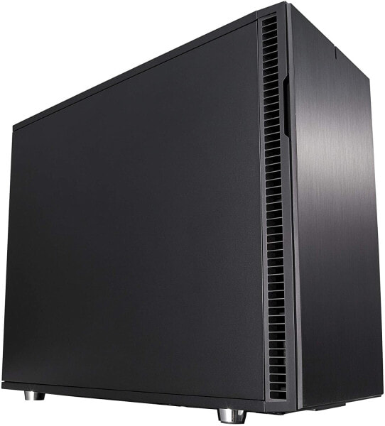 Fractal Design Define R6 Black Tempered Glass, PC Gehäuse (Midi Tower mit Seitenteil aus gehärtetem Glas) Case Modding für (High End) Gaming PC, schwarz