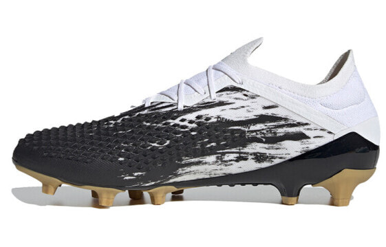 Кроссовки Adidas Predator Mutator 201 L Ag White/Black/Gold