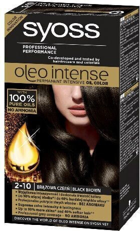Syoss Farba do włosów Oleo 2-10 brązowa czerń